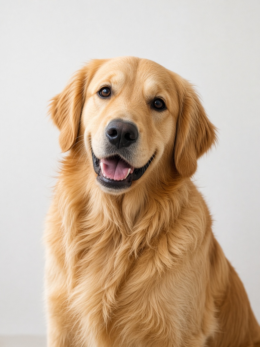 Neşeli bakışlı köpek